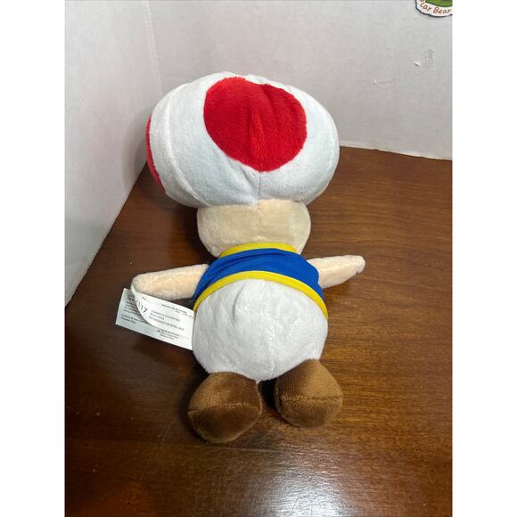 Nintendo Super MarioPlush Toad Stuffed Doll Toy Super Mario Bros - Picture 8 of 9